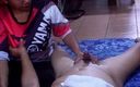 Pinay Buko Juice: Un massage pinay finit en pipe