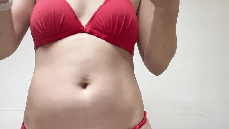 sweethanajapanese: Hana sexy figa pelosa pesca culo e corpo perfetto