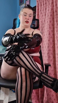 Pvc Domme Joi - solo meisje