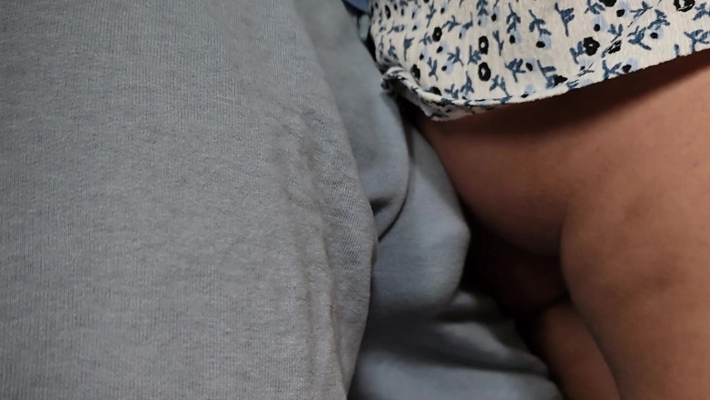 CoupleForFun2023: She Accidentally Touch Stranger's Dick Inside Train. He Slide His...