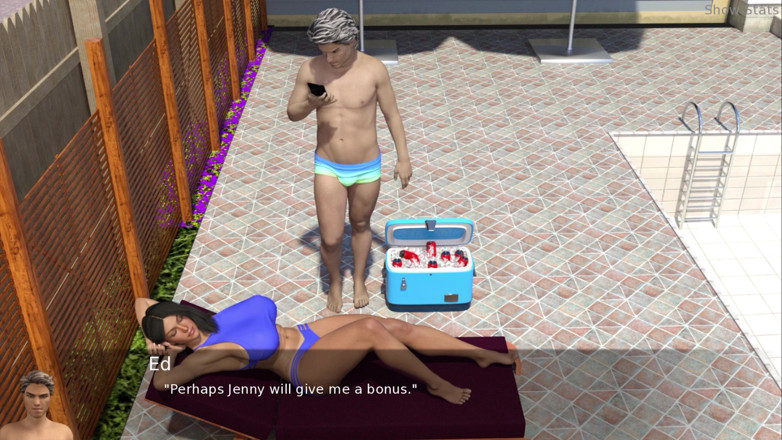 Porny Games: Proiectul soție sexy - curva este viață (18)