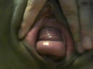 Putarankahotmilf: Pussy spread, gaping and cervix show, milking my tits