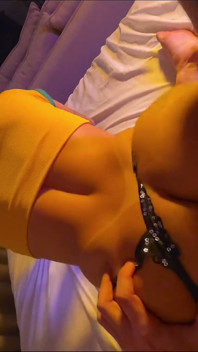Big-butted Brazilian Woman Rode Reverse-cowgirl After the World Cup Match Where Brazil Was Eliminated...