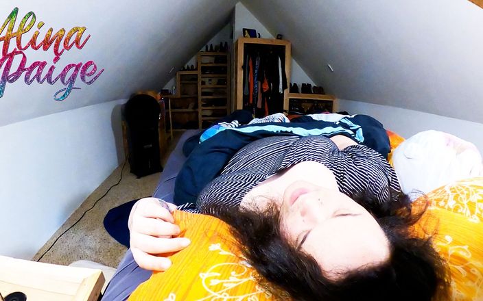 Miss Alina Paige: Asmr si trans gemuk lagi asik meringis keenakan