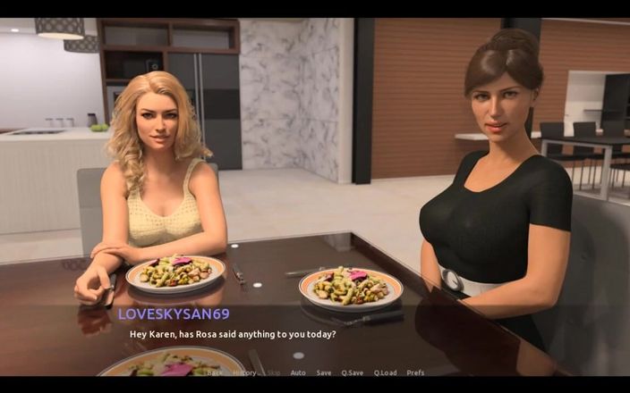 LoveSkySan69Real: The Visit [v0.11] Bagian 2 Gameplay oleh Loveskysan69