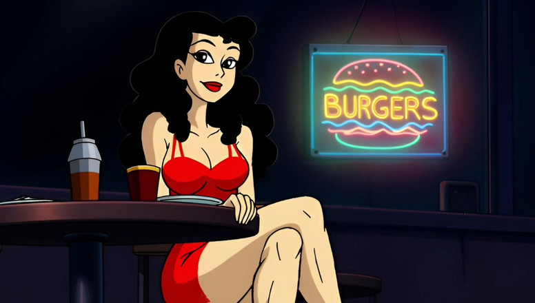 Octopussy Lovers Club: 情人节。一个妻子在公共厕所被性交的卡通