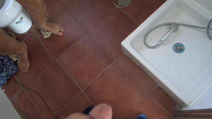 Thumbnail of Perverted Man Gets Surprise Visit From Muslim Immigrant and Gets a Pissing Show!!!