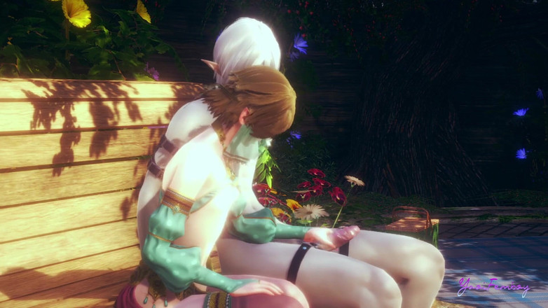 Yaoitube: Zelda Yaoi Femboy - paja con enlace (sin censura)