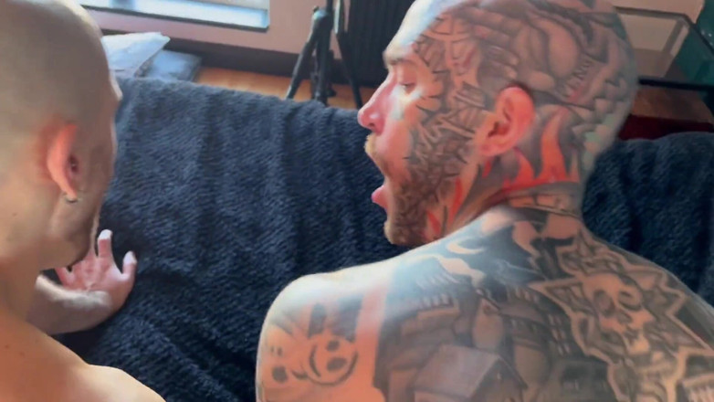 Danny Baldwin: Trio avec deux porcs soumis