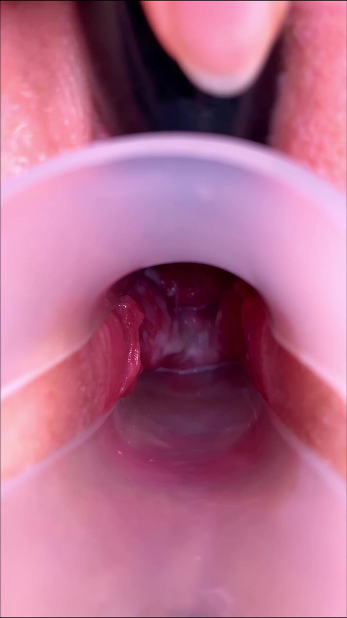 AmyHi: Yakın çekim amcığımın içinde klitoris orgazmı