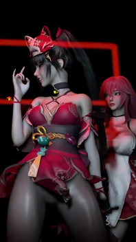 3D puta tesuda cosplay prostituta faz sexo com os pés