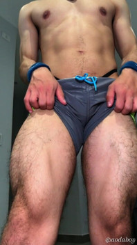 Thong, Gym and Muscles