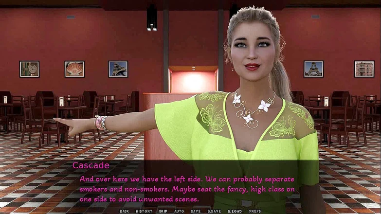 Dirty GamesXxX: Recluso Bay: meninas sexy no restaurante ep. 3