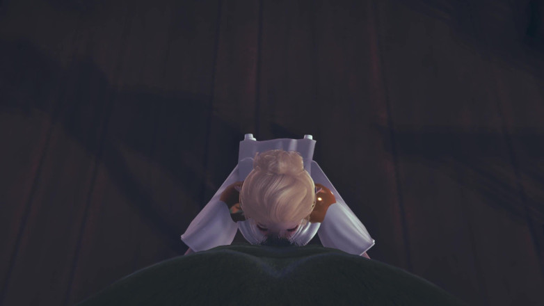 Waifu club 3D: Schattige elf zuigt orc pik pov