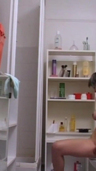 This Romanian Slut Is Very Horny and Masturbates in the Bathroom