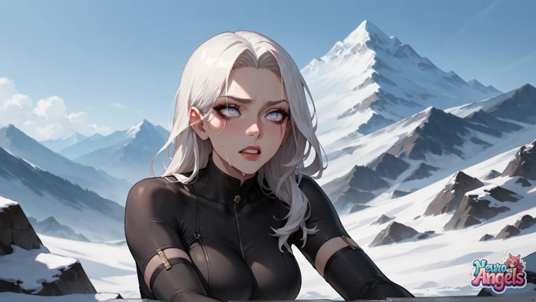 NeuroAngels: Snowy Summit, orgie de sperme à 4 pénis
