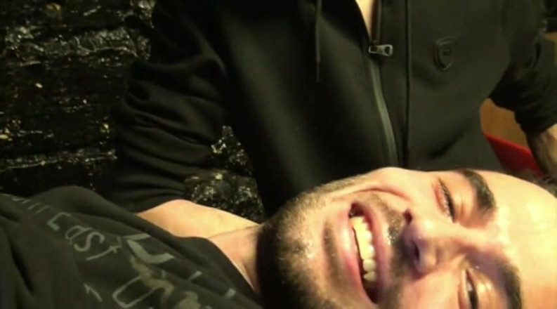 Gaybareback: Twink fucked by top XXL in backroom