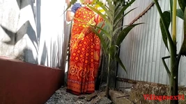 Seks Sonali di luar dengan keras