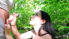 YSP Studio: Zmysłowy sex oralny w lesie