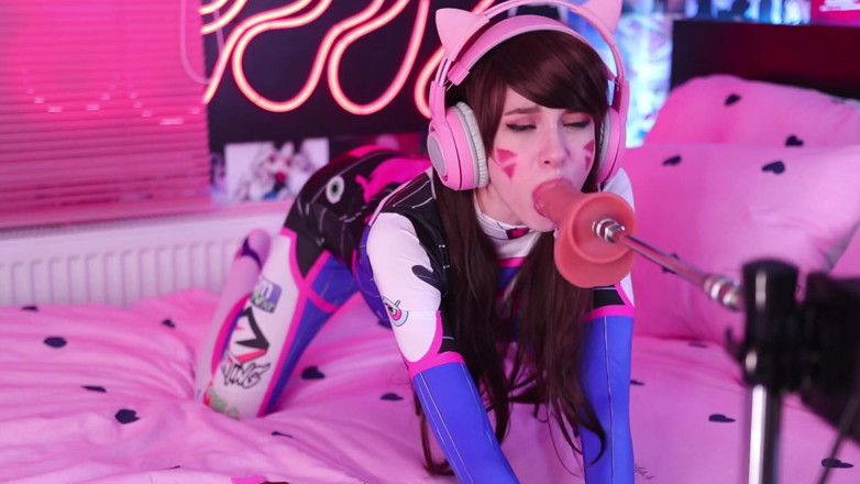 Yukki Amey: D.va Dva overwatch piloter knulla maskin