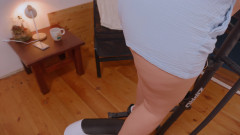 Mrs Wetslavs: 내 자지에 운동하는 통통한 마누라.