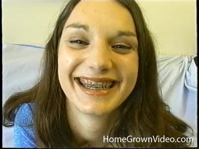 Homegrown Wives: Barely legal teen sucks her man off