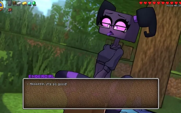 LoveSkySan69Real: Minecraft Horny Craft - Part 14 - Endergirl Pussy by Loveskysanhentai