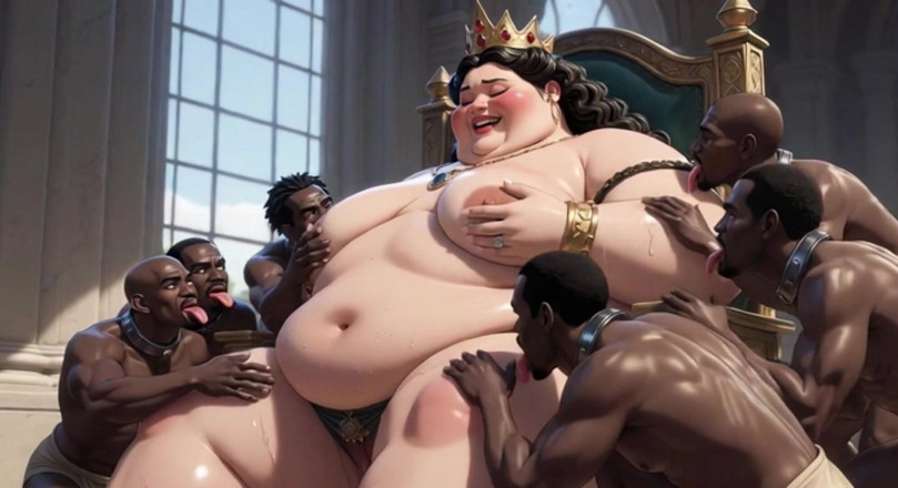 YOUR BEST FANTASY: Massive BBW Mistress Full Body Worship - Slaves Lick Her to...