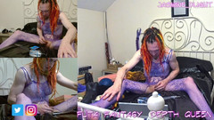 Jasmine Dlight - UK's most extreme anal porn star: Pozdní noční znějící relace