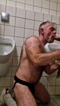 Berlin Bathroom Anonymous Suck