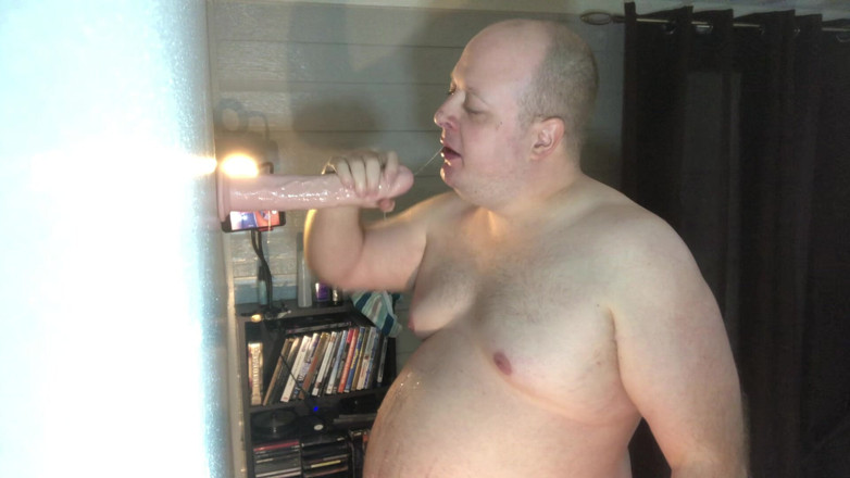 Charlieboy69: Głębokie gardło ogromny 11-calowy król kutas dildo drugi kąt