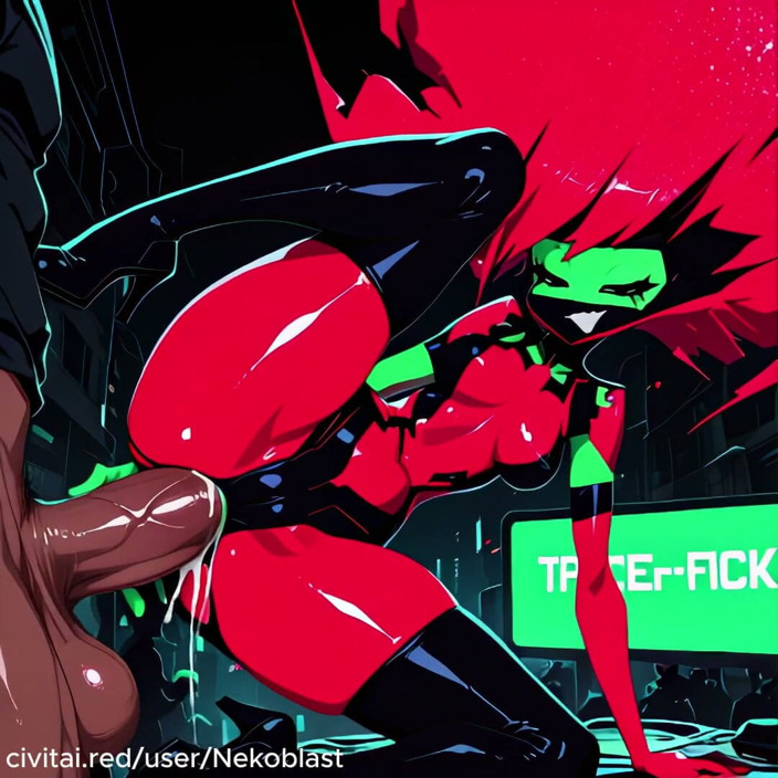 Nekoblastai: Cyberpunk Edgerunners Lucy Talia Yang Rebecca Capri Capricorn Orgy Gangbang...