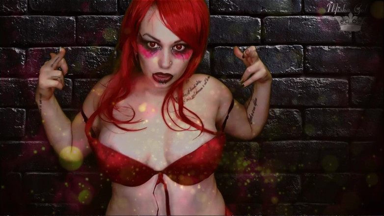 Goddess Misha Goldy: Kutukan dari demoness untuk tidak muncrat tidak pernah! Dapatkan orgasme...