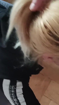 Lollipop blowjob und halsfick