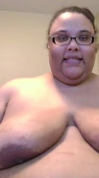 Playing with My Tits and Sucking My Dildo