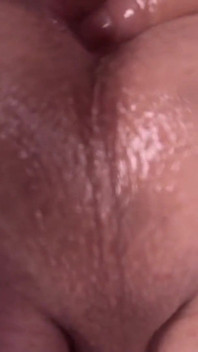 Twój POV. Gładka Femboy Twink biega kutasem po twarzy