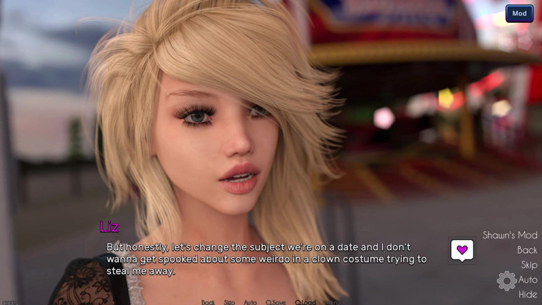 3D Cartoon Porn: Liz feels the dark force tease her body in the...