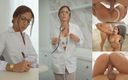 ASHLEYHAROLDSW: Doctoriță brunetă se fute cu pacientul ei, ejaculare în gură