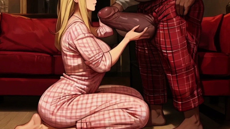Spicy Toons: Big Titty Blonde Bitch Teaches Her Stepdaughter How to Please...
