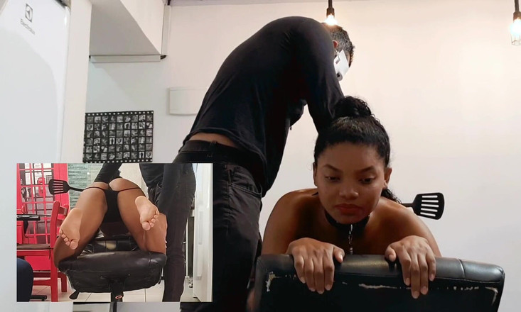 Pietro Montoya: Stepdaughter Receives Her First Spanked with Kitchen Spatula