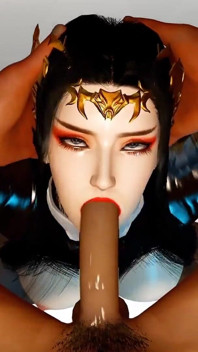 Královna Medusa a muž od vedle - Hentai 3D necenzurováno V224