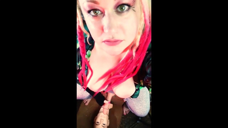 Campsissyboi: 첫 흑인 대물 자지와 개그를 보고 싶어하는 귀여운 여주인