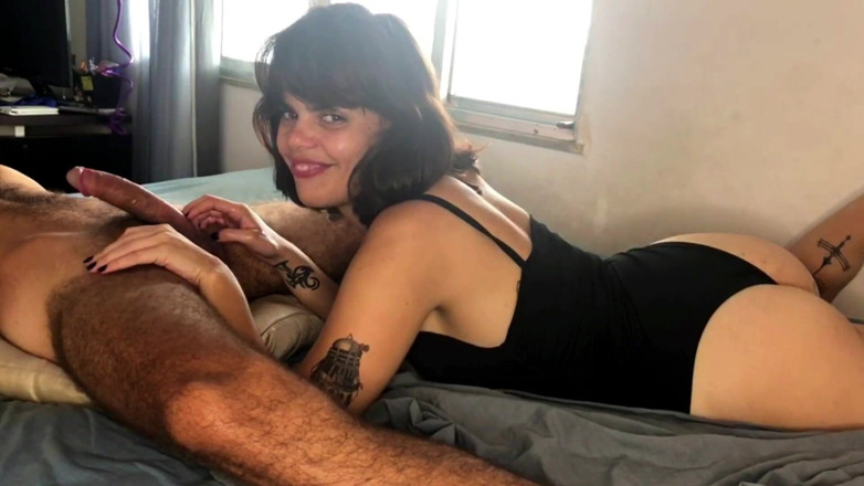 Sabrina Kat: Hot Blowjob and Cum in Mouth: Sabrina Loves Big Dick