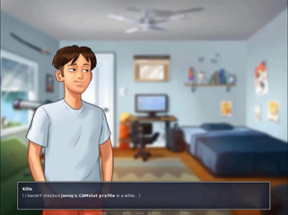Cartoon Play: Summertime Saga part 52 - membentangkan kaki awak, ibu tiri