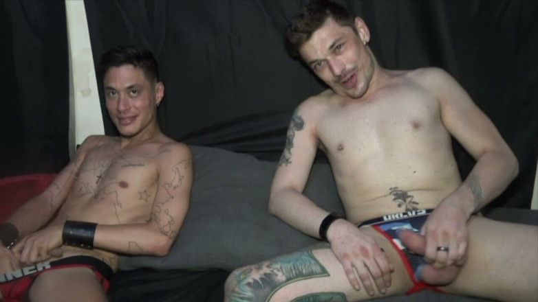 Straight boys but needing sex: Francouzská děvka ošukaná surově od Badboye Bareback