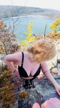 Tits Get Streamed on in State Park