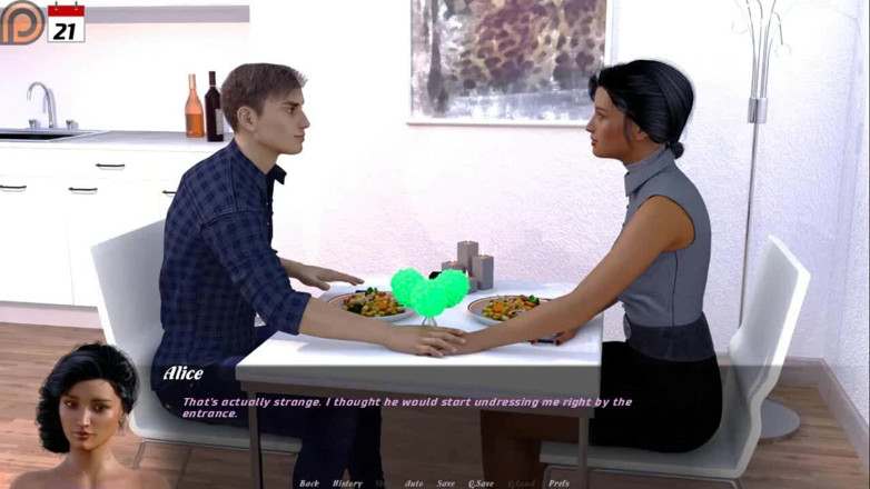Dirty GamesXxX: Milf's tale: MILF's and lesbians on Valentine day - ep. 9