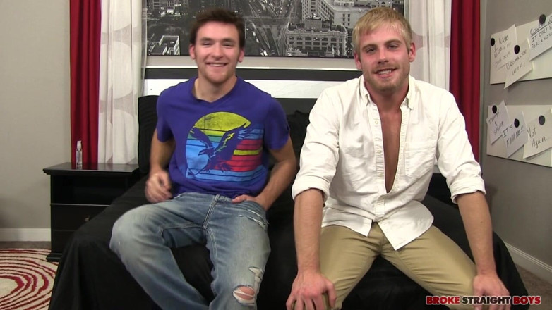 Broke Straight Boys: Ian &amp; Tate Fuck Each Others Holes