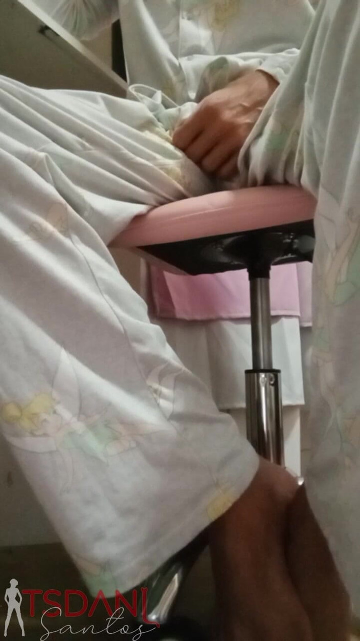 Tsdanisantos1: Il suo feticcio per i piedi super sexy