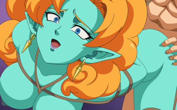 Zangya Submits to Bondage as Horny Goku Gives Her a Creampie